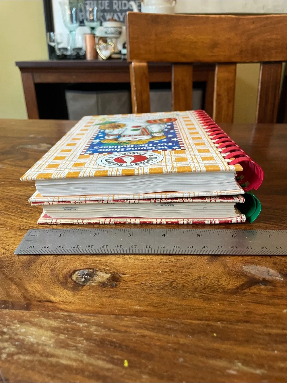 2 Gooseberry Patch Cookbooks Country Christmas 1992 Welcome Home Holidays 1994